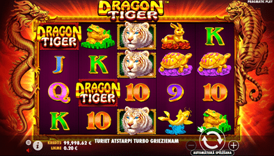 Dragon Tiger kazino spēlē