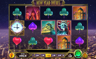 New Year Riches Bezriska griezienu bonuss..